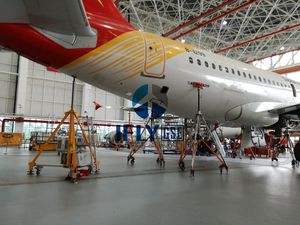 домкрат для самолета 1