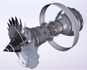 турбореактор 300 - 400 kN