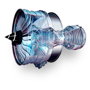 турбореактор 300 - 400 kN