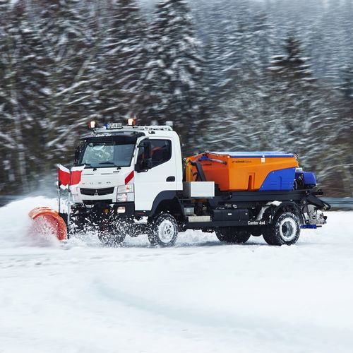 Снегоочиститель для аэродрома - SNK series - AEBI SCHMIDT HOLDING AG - с наклонным отвалом