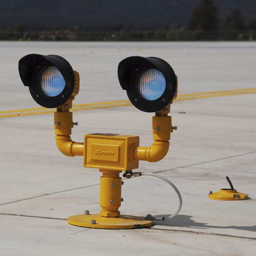Фонарь для трассы - EUL-RG - AIRSAFE AIRPORT EQUIPMENT CO., LTD. - для аэродрома / с галогеновой подсветкой / желтый