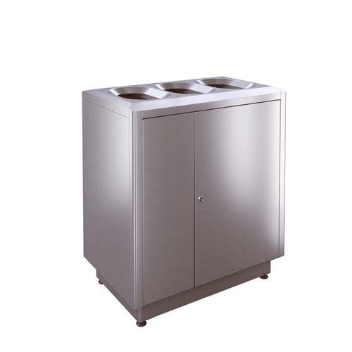 Мусорный контейнер для аэропорта - S300 - AUWEKO GMBH - напольный / с сортировкой