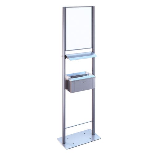Напольная пепельница - TDA-11-DB-2020 - AUWEKO GMBH - прямоугольная / трубчатая / для аэропорта