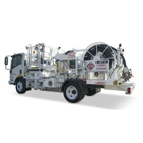 Бензозаправочная колонка для аэропорта - 800 GPM - BETA FUELING SYSTEMS - на грузовике
