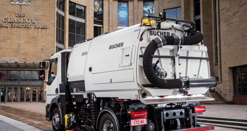 Подметальная машина для аэропорта - MaxPowa V65e - BUCHER MUNICIPAL - автономная / электрическая