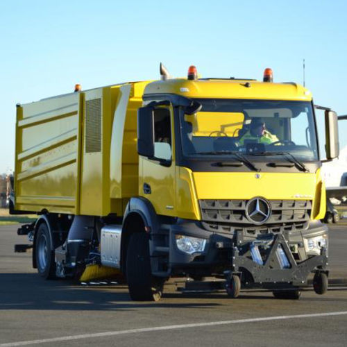 Подметальная машина для аэродрома - MaxPowa V95t aero - BUCHER MUNICIPAL - автономная / электрическая / FOD