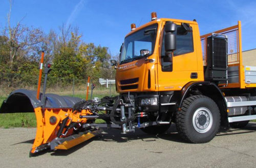 Лезвие снегоочистителя для аэропорта - Irox - BUCHER MUNICIPAL - с наклонным отвалом