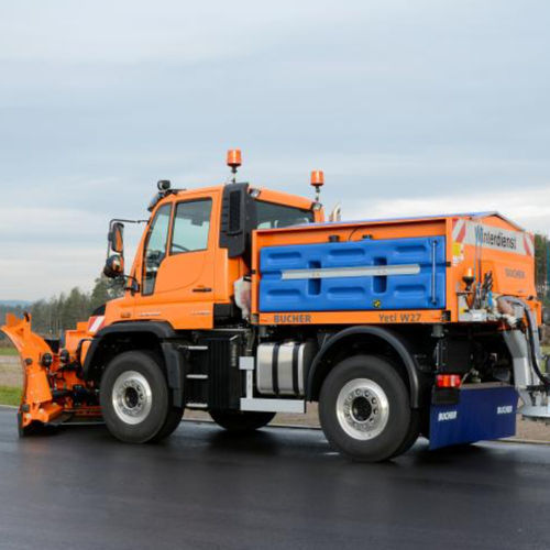 Машина для противообледенительной обработки для аэродрома - Yeti - BUCHER MUNICIPAL - скребок