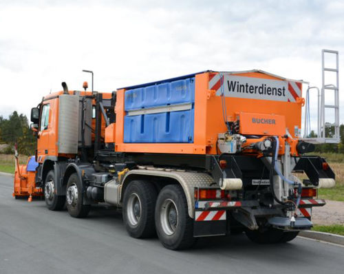 Машина для противообледенительной обработки для аэродрома - Icebear W - BUCHER MUNICIPAL - скребок