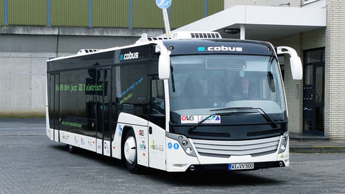 Автобус для аэропорта - e.3000 - COBUS INDUSTRIES GMBH - 110 чел. / электрический / кондиционируемый