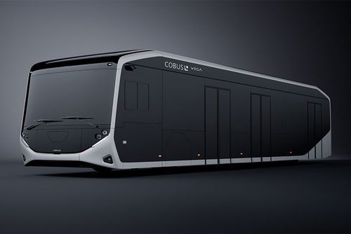 Автобус для аэропорта - Vega - COBUS INDUSTRIES GMBH - 51 + / электрический