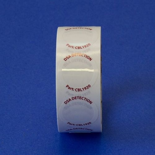 Этикетка для аэропорта - CBL1920 - DSA DETECTION LLC