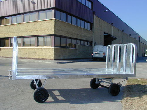 Багажная тележка для технического обслуживания на земле - CE-2 - EINSA - EQUIPOS INDUSTRIALES DE MANUTENCIÓN - 4-колесная
