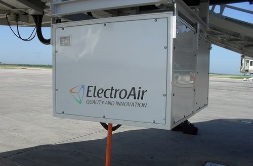 Преобразователь частоты для технического обслуживания самолетов - UNDER BRIDGE UNIT SET (EAC-PBB) - ELECTROAIR - для трапа для посадки в самолет