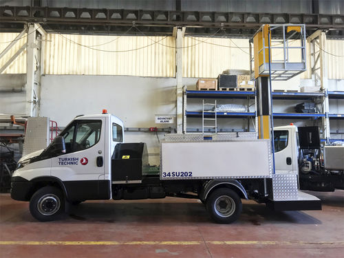 Самоходное транспортное средство для питьевой воды - EWT-2500 - ERSEL TECHNOLOGY CO. LTD. - с подвесной системой / для аэропорта