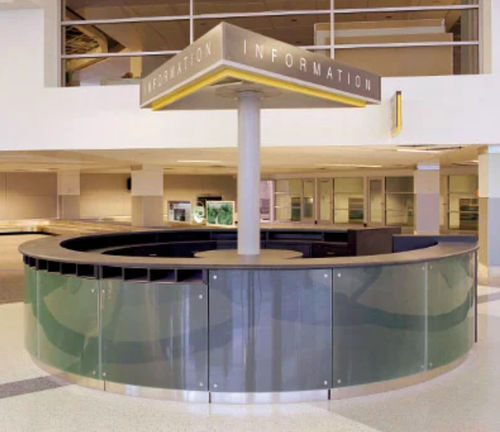 Стойка для регистрации - CounterSMART - EVANS AIRPORT SOLUTIONS | NKI - информационная / для аэропорта