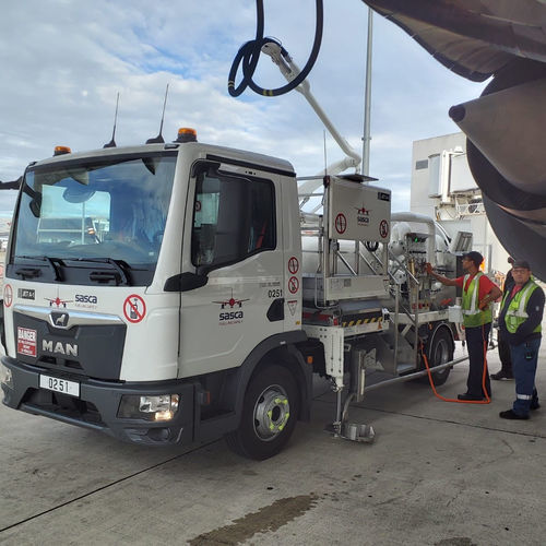 Бензозаправочная колонка для аэропорта - MAN TGL 8.160 - FLUID TRANSFER INTERNATIONAL LTD. - на грузовике