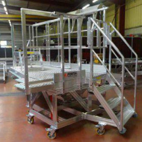 Док для обслуживания для вертолета - ec120/130 - FORTAL - для фюзеляжа / мобильный