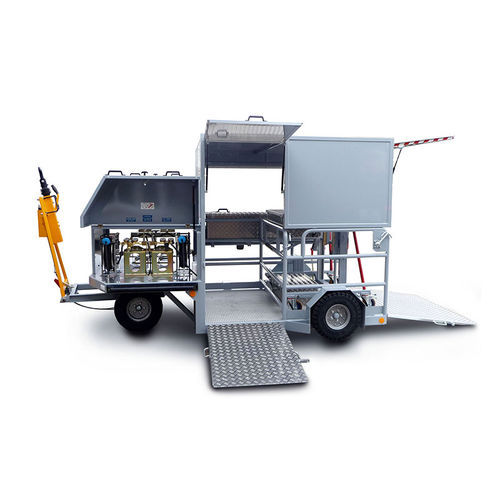 Тележка для технического обслуживания самолетов - RTW-WBC2S - FRANKE-AEROTEC GMBH - для смены колес