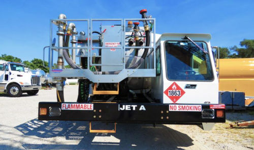 Самоходная цистерна для подвоза горючего - HV607 SBA - GARSITE - с подвесной системой / для самолета
