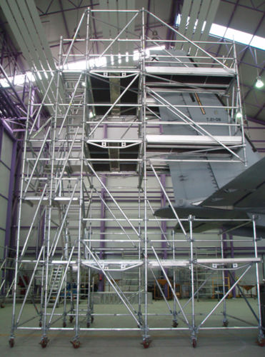 Док для обслуживания для самолета - ATA-55  - GSECOMPOSYSTEM - для хвостовой части машины / для крыльев / мобильный