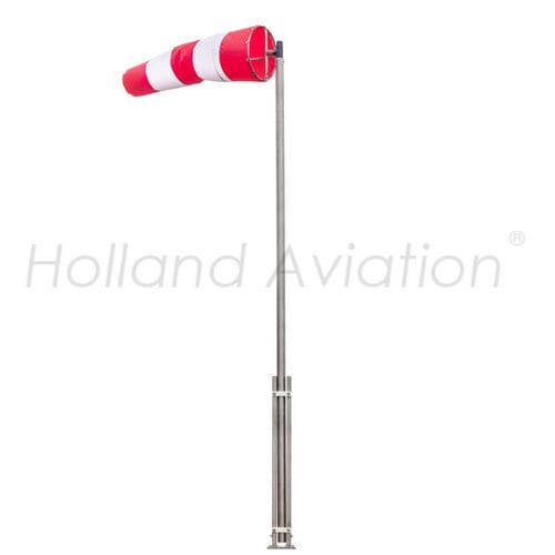 Ветроуказатель для аэропорта - HA-120 RG - HOLLAND AVIATION B.V. - для вертодрома / с мачтой / с внутренним освещением