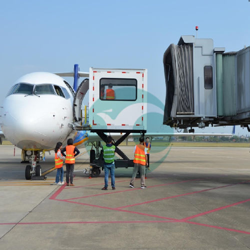 Трап для посадки в самолет для пассажиров - JSTY5030ZJB - Jiangsu Tianyi Aviation Industry Co., Ltd. - неподвижный / со стеклянными перегородками