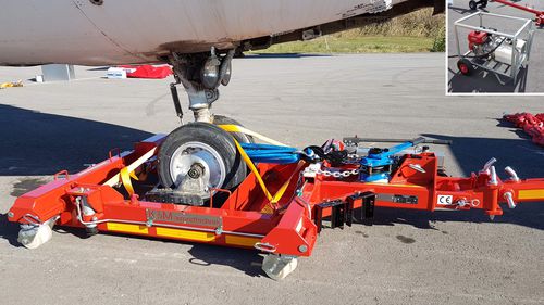 Прицеп для технической помощи - RD10 - K&M AIRPORTTECHNIK - двухосный / для аэропорта / для летательного аппарата