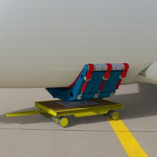 Транспортер для самолета - F.A.S.T. 20 - K&M AIRPORTTECHNIK - для аэропорта
