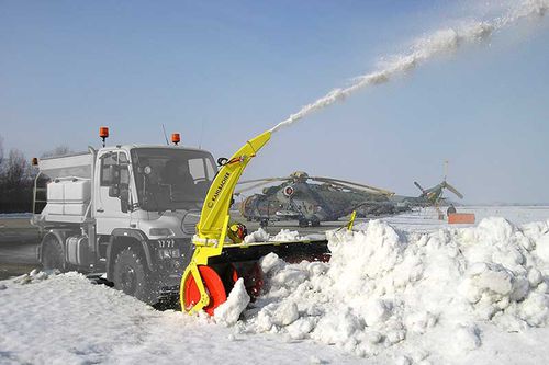 Снегоуборочная машина на грузовике - KFS 950 series - KAHLBACHER MACHINERY GMBH - для взлетно-посадочной полосы