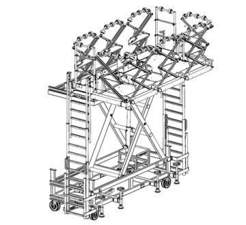 Платформа для технического обслуживания - 0325.00 - LANGA INDUSTRIAL