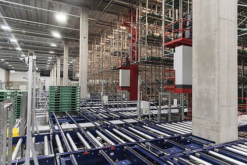 Роликовый конвейер для аэропорта - LÖDIGE SYSTEMS GMBH - угловой