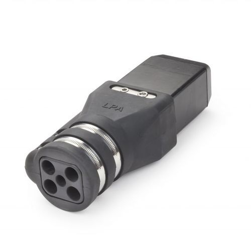 Коннектор для источника электропитания - LPA CONNECTION SYSTEMS LTD - для летательного аппарата / модульный / ISO