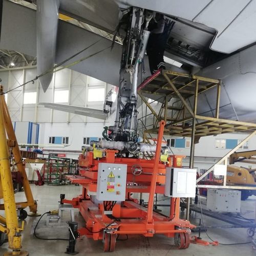 Тележка для технического обслуживания самолетов - WB - MAKRO AERO - для смены колес / для шасси летательного аппарата