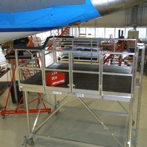 Система стыковки для самолета для самолета - NIJL AIRCRAFT DOCKING B.V. - для хвостовой части машины / мобильная / 1