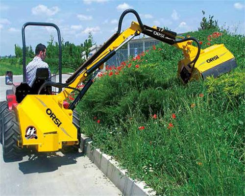 Косилка для установки на трактор - RIVER COMPACT series - ORSI GROUP SRL - для взлетно-посадочной полосы