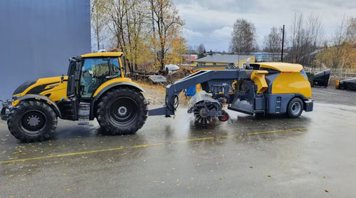 Подметальная машина для аэродрома - RS 100 "Canuck" - ØVERAASEN AS - автономная / компактная