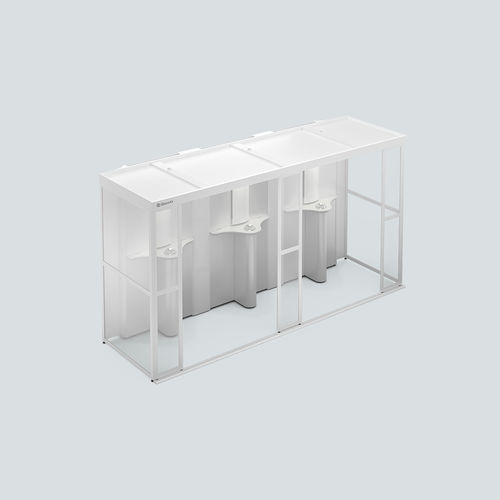 Кабина для курения для аэропорта - QleanAir SF Square - QLEANAIR SCANDINAVIA AB