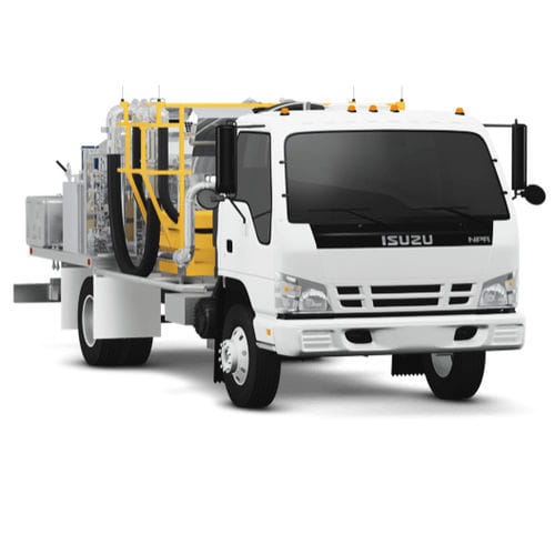 Бензозаправочная колонка для аэропорта - RAMPMASTER (GENERAL TRANSERVICE) - с подъемной платформой / с цистерной