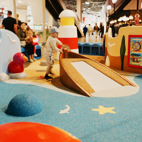 Игровая площадка для аэропорта - PopUpPlay® - RODECO GROUP - для интерьера / для наружного применения
