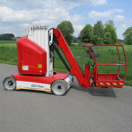 Рабочая подъемная платформа - JLG TOUCAN 12E - ROTHLEHNER ARBEITSBÜHNEN GMBH - телескопическая / шарнирная / для аэропорта