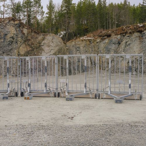 Заграждение для аэропорта - SAFE SOLUTIONS AS Norway - из композита / для безопасности / для безопасности