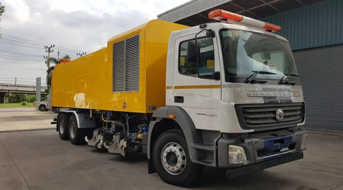 Машина для уборки аэродрома - ARC 1600® TE - SMETS TECHNOLOGY GMBH - на грузовике / для очистки поверхности / для снятия резины
