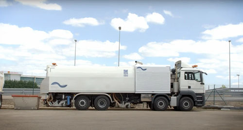 Машина для уборки аэродрома - ARC 3400® - SMETS TECHNOLOGY GMBH - на грузовике / для очистки поверхности / высокое давление