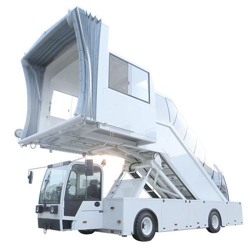 Лестница для посадки на судно - 6.1513-01 FU - TEC HÜNERT GMBH - мобильная / самоходная / с покрытой зоной