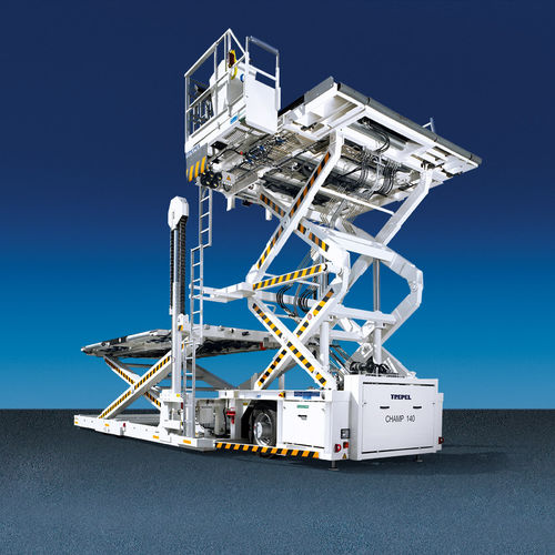 Ножничный подъемник - CHAMP 140 - TREPEL AIRPORT EQUIPMENT GMBH - для груза / дизельный / электрический