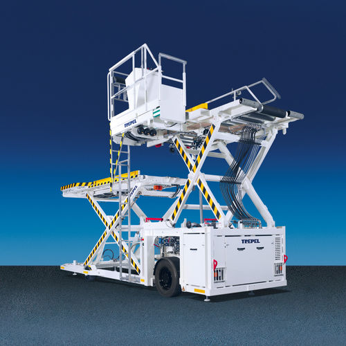 Ножничный подъемник - CHAMP 35 - TREPEL AIRPORT EQUIPMENT GMBH - для товаров / дизельный / электрический