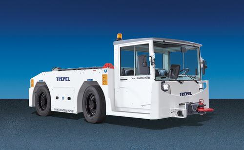 Трактор для буксировки - CHALLENGER 150e - TREPEL AIRPORT EQUIPMENT GMBH - для летательного аппарата / электрический / с буксировочной штангой