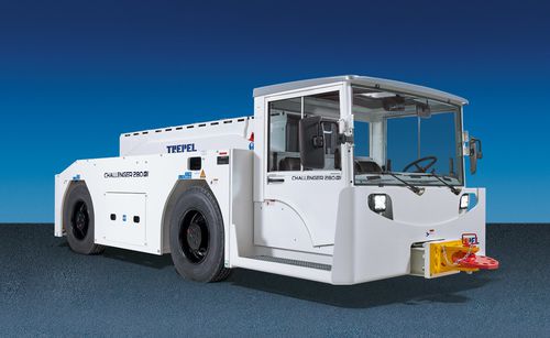Трактор для буксировки - CHALLENGER 280e - TREPEL AIRPORT EQUIPMENT GMBH - для летательного аппарата / электрический / с буксировочной штангой