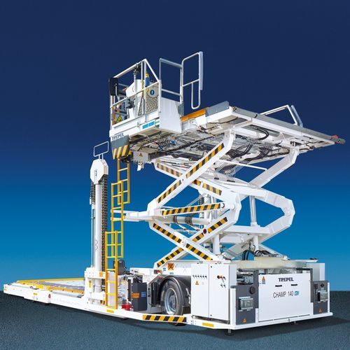 Ножничный подъемник - CHAMP 140e - TREPEL AIRPORT EQUIPMENT GMBH - для товаров / дизельный / электрический